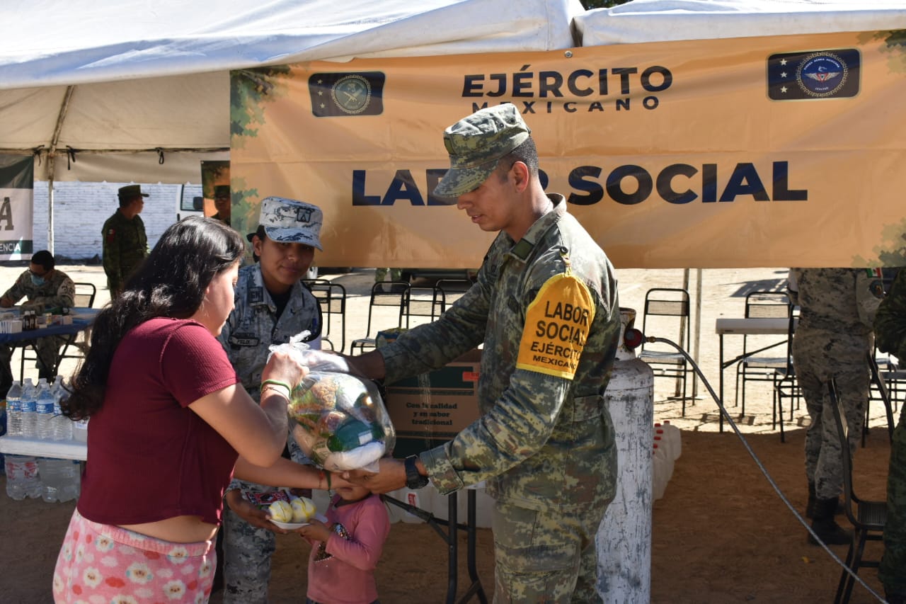 Foto: Serena | La dependencia detalló que los mil 500 efectivos castrenses, arribaron vía terrestre. Guzmán