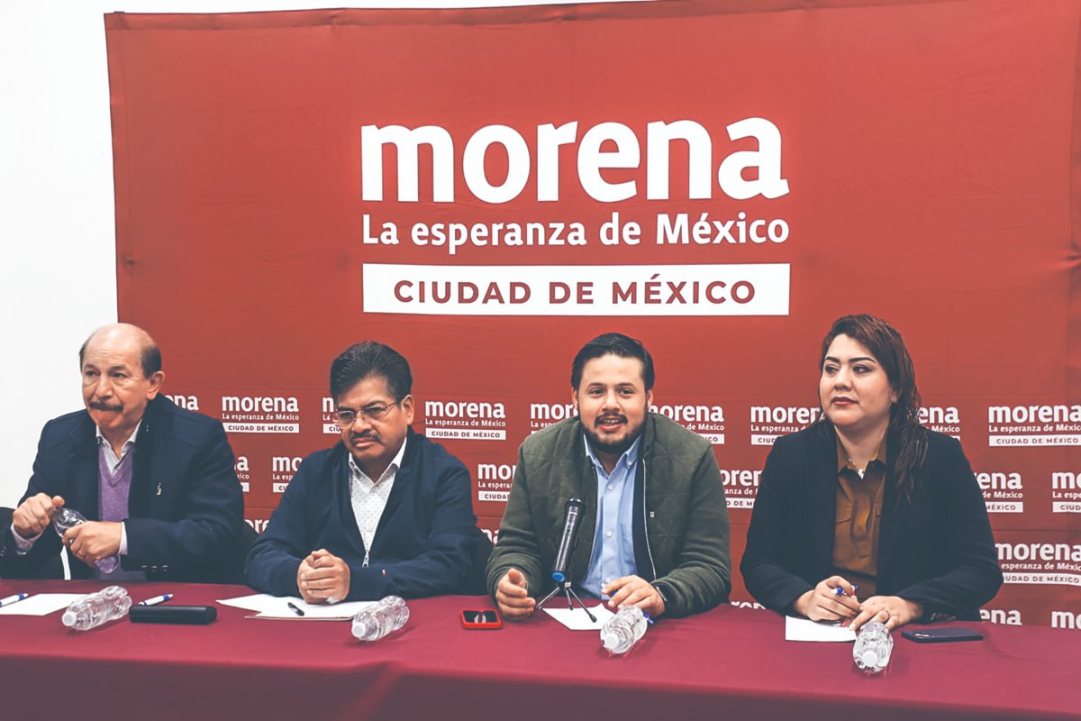 Encuesta reveló que 52 por ciento de los capitalinos se identifican con Morena.