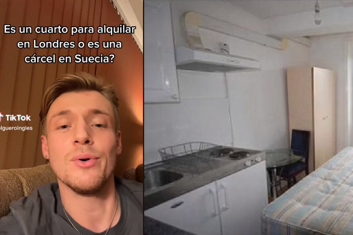 Un hombre comparó diferentes habitaciones con el fin de saber si era la de alquiler o la de una cárcel