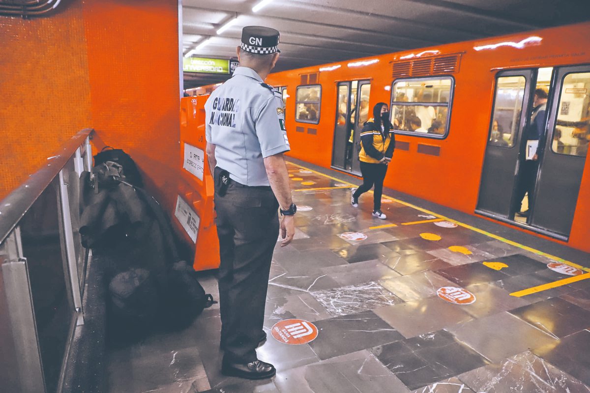 metro guardia nacional