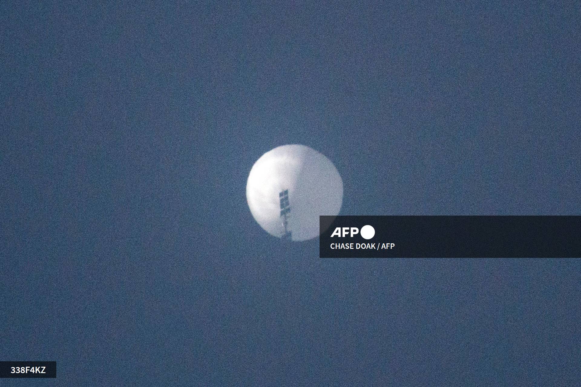 Foto: AFP / Chase Doak | globo La nave llevaba varios días volando sobre Estados Unidos, aumentando las tensiones entre Washington y Pekín.