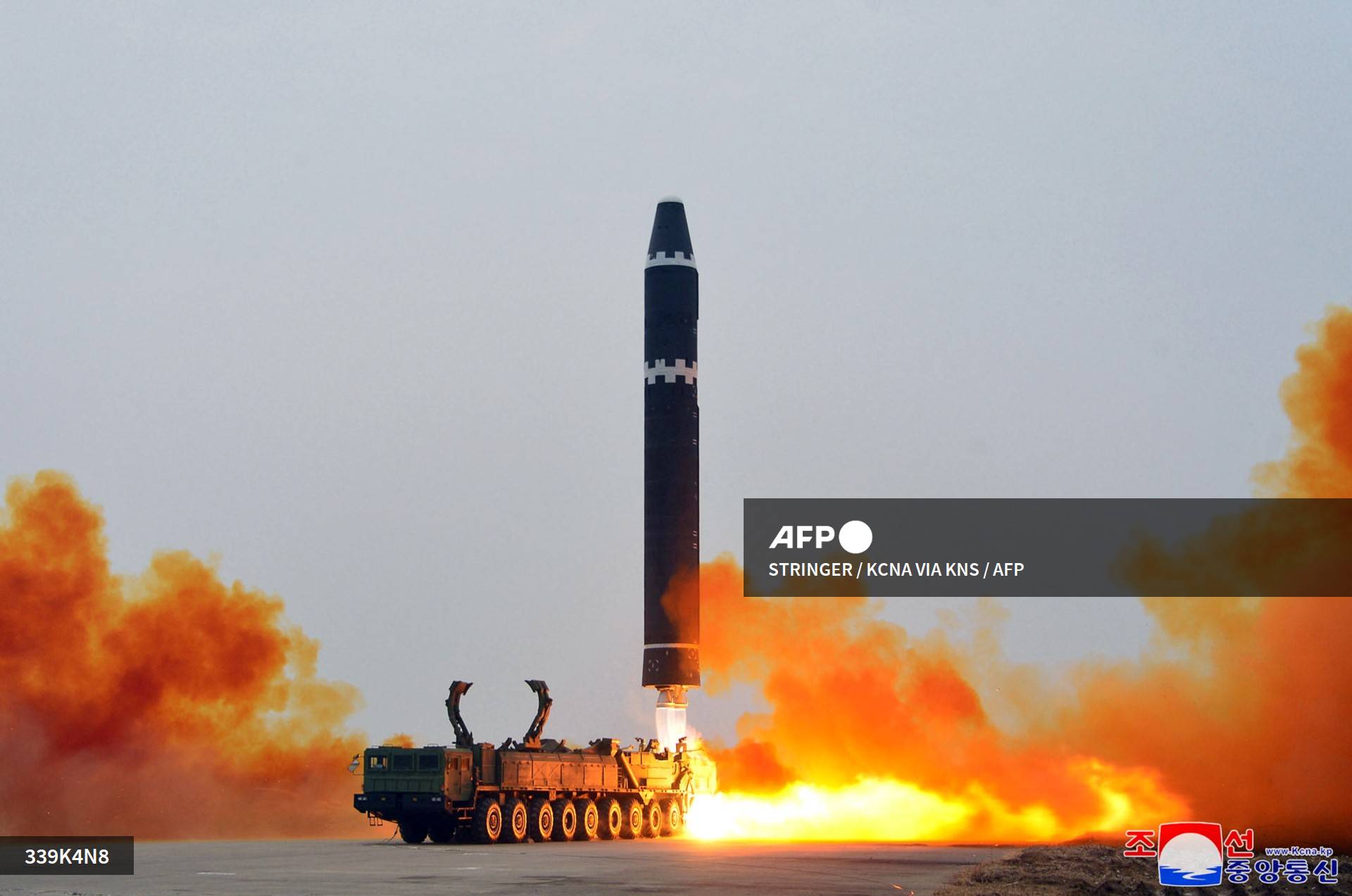 Foto: AfP | El lanzamiento realizado la tarde del sábado fue condenado por Corea del Sur.