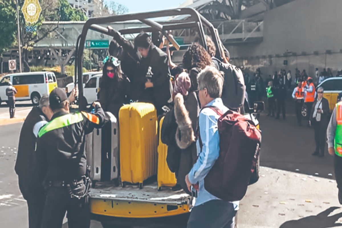 BLOQUEO TAXISTAS