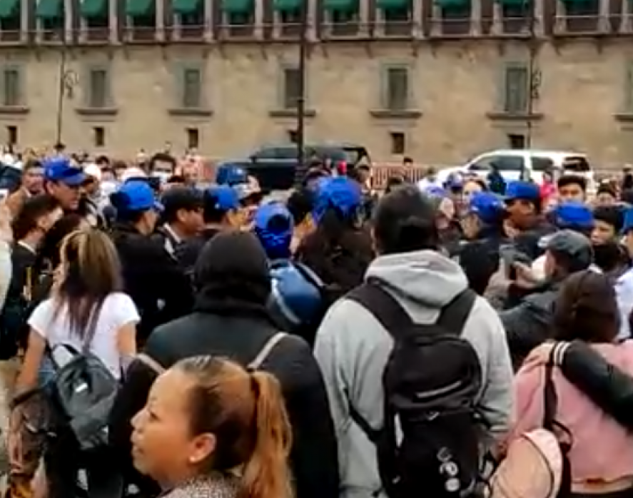 Foto: Captura de pantalla | policías Los hechos, que se hicieron virales por medio de redes sociales, se registraron el pasado sábado.