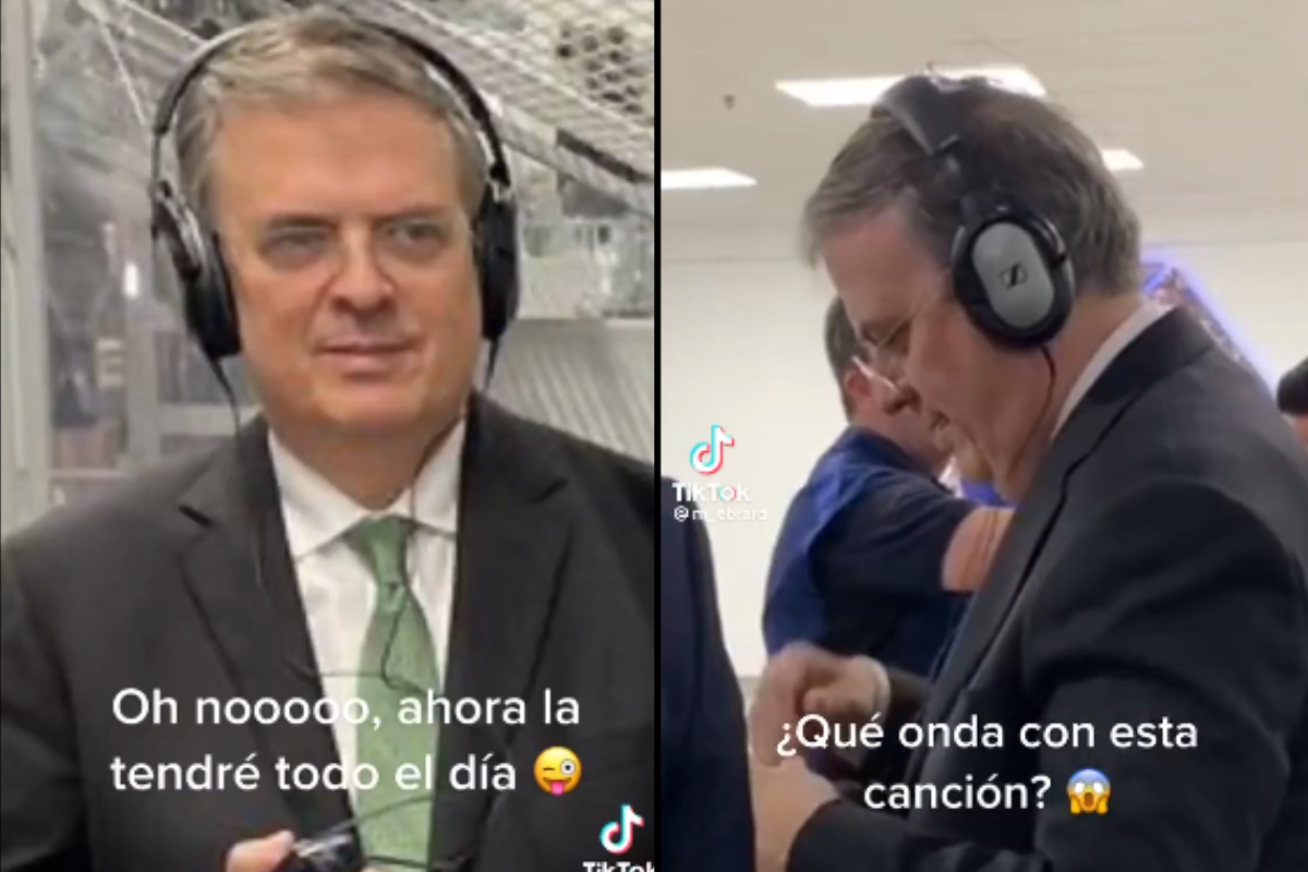 Foto:Captura de pantalla|VIDEO: Marcelo Ebrard comparte su propia versión de “Gatita” de Bellakath