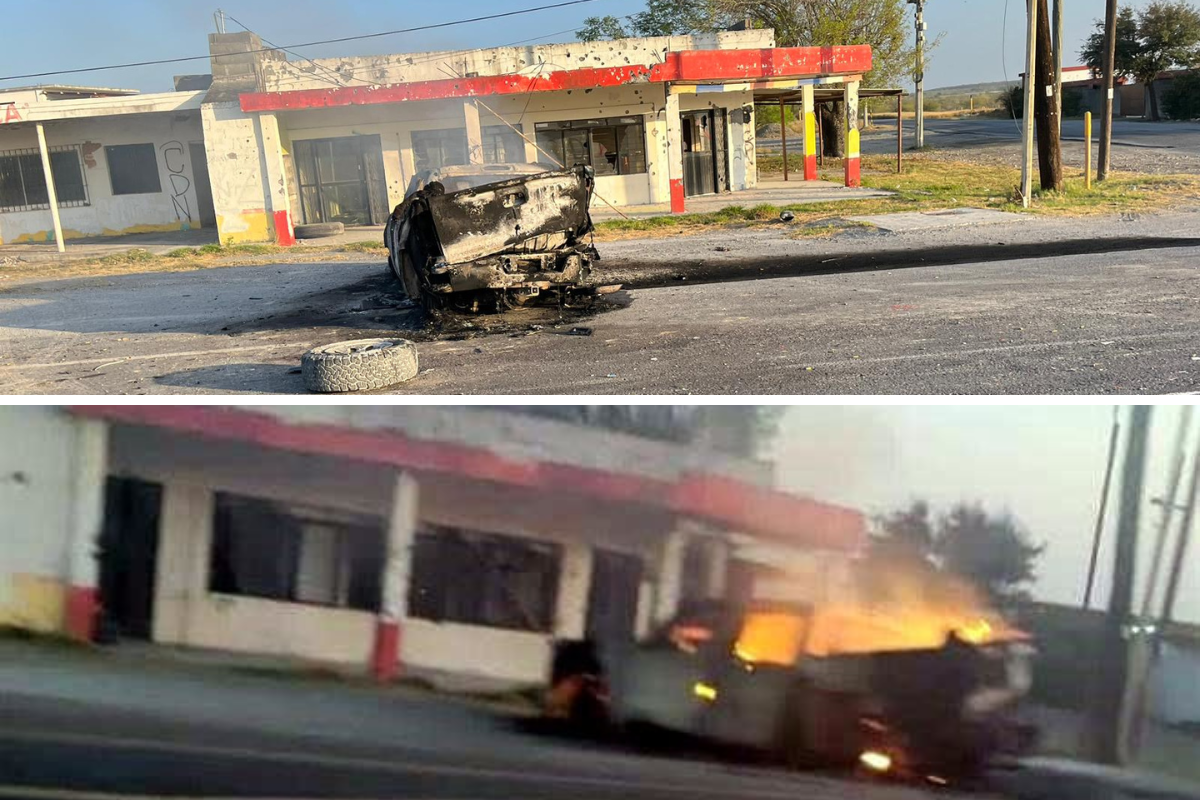 Un enfrentamiento presuntamente entre grupos criminales en la comunidad de Peña Blanca, en General Bravo, habría dejado 6 personas calcinadas