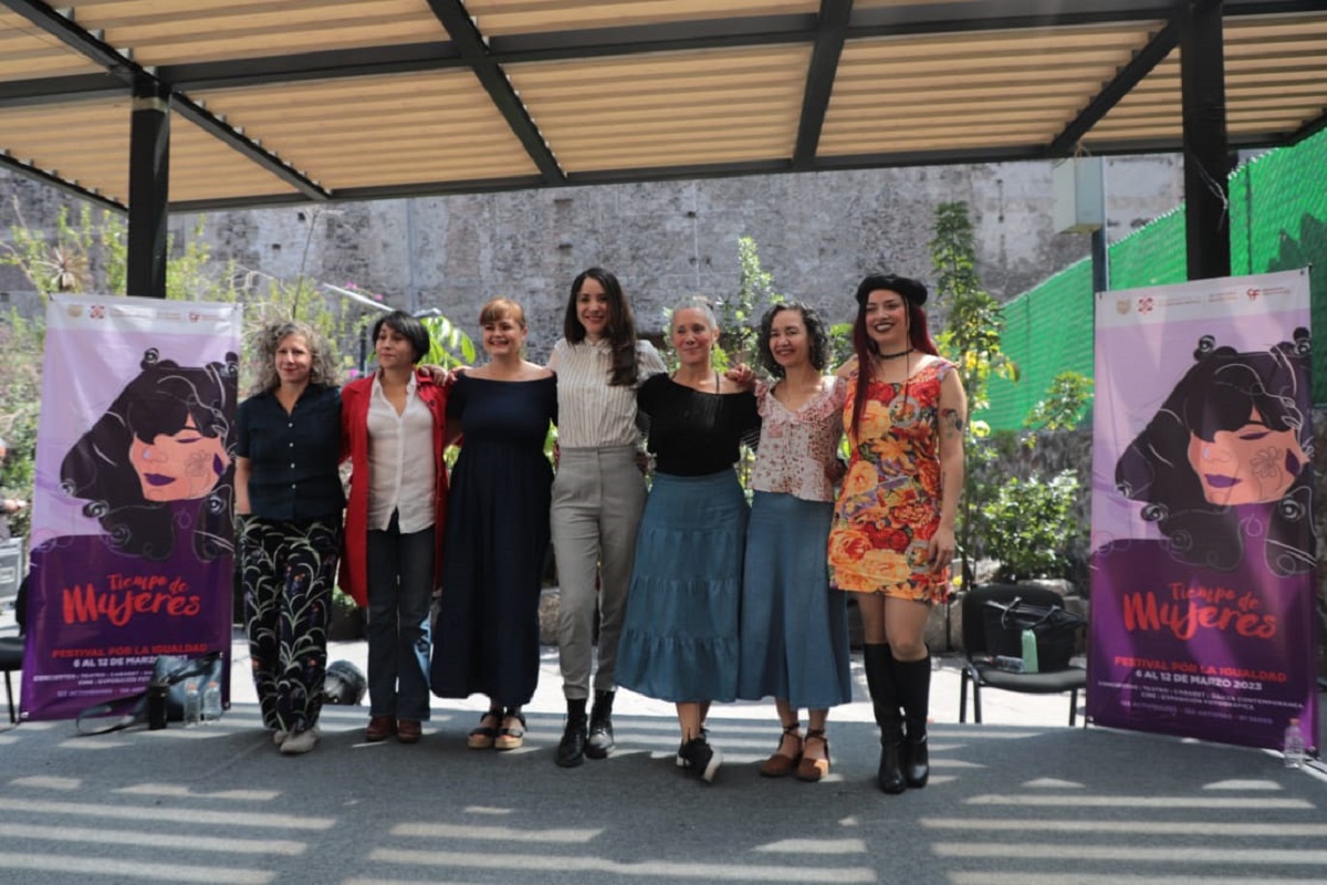 Mujeres artistas estarán realizando presentaciones musicales, teatrales, dancísticas, entre otras