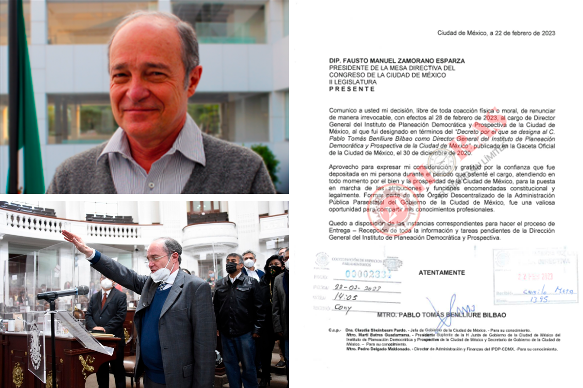 Foto: Especial | Benlliure fue señalado de ser designado en el 2020 en un proceso poco transparente.