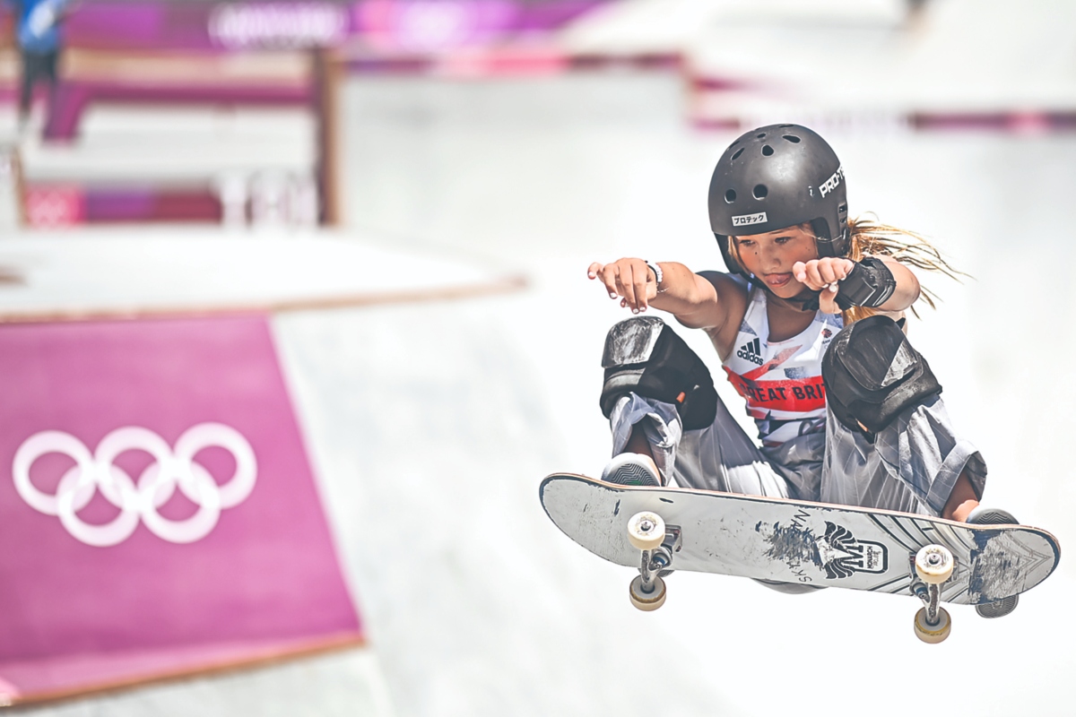 skateboarding PARÍS 2024