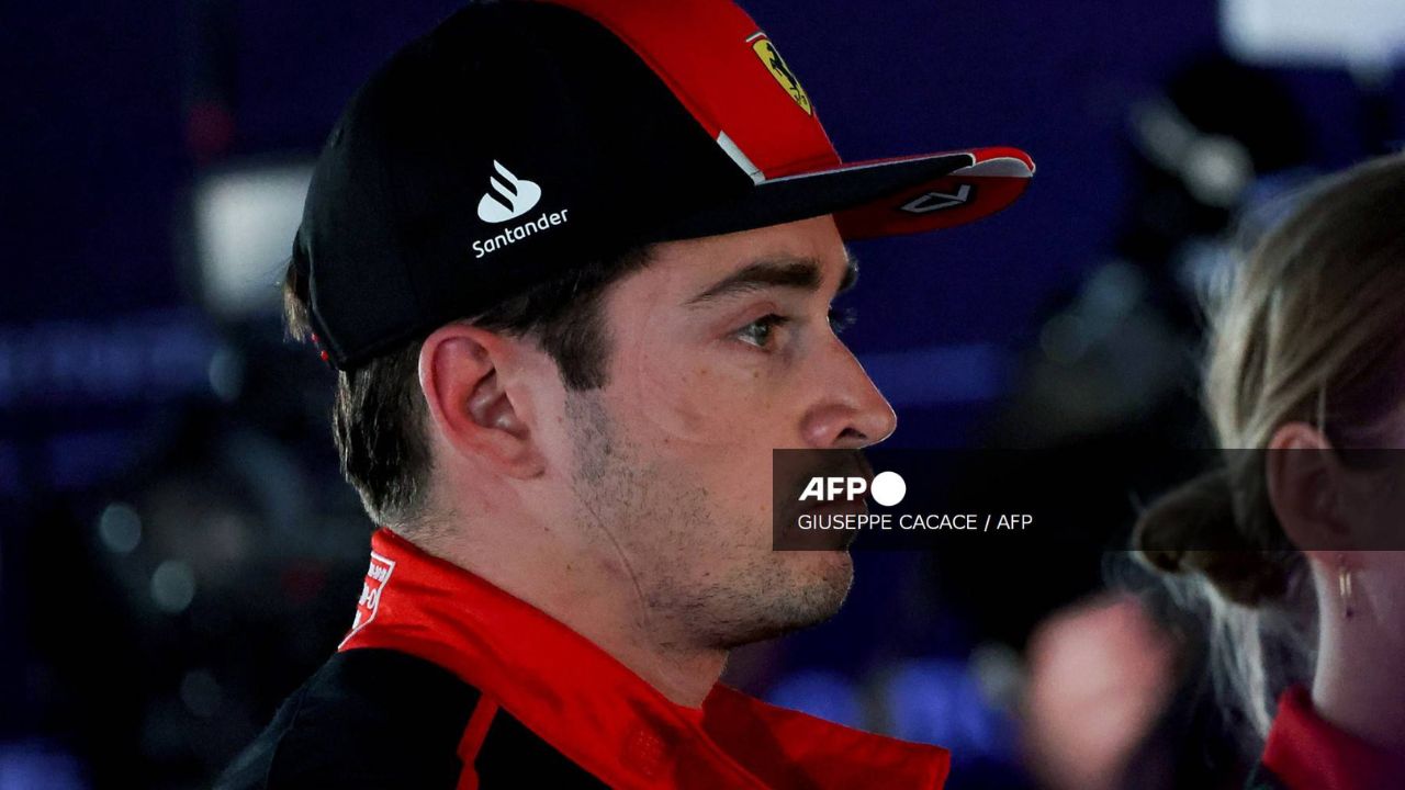 Foto:AFP|¡Malas noticias! Charles Leclerc comenzará con desventaja en el GP de Arabia