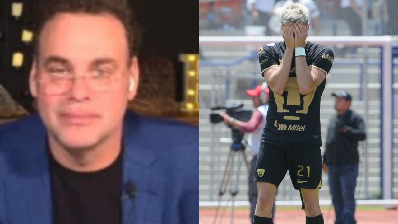 Foto:Captura de pantalla y Cuartoscuro|“Acciones más bajas” David Faitelson arremete contra hinchas del Pumas