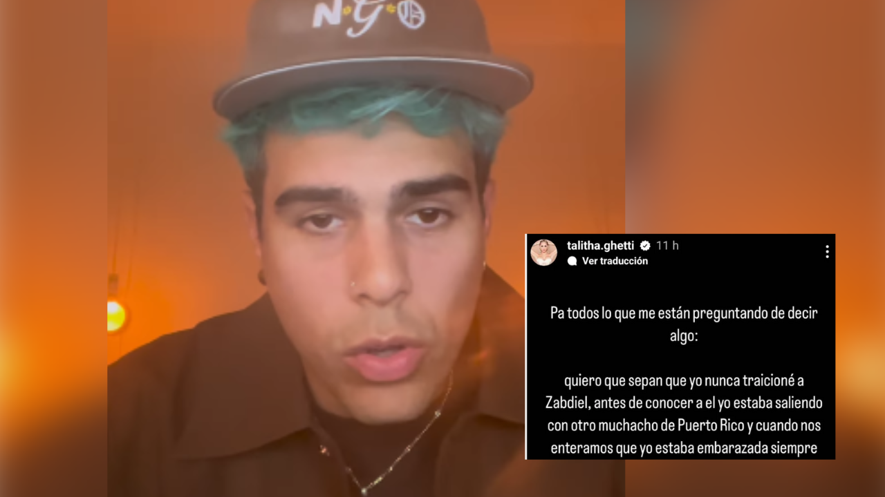 Foto:Captura de pantalla|¡Zaz! Zabdiel, integrante de CNCO revela que no es el padre de su “hija”