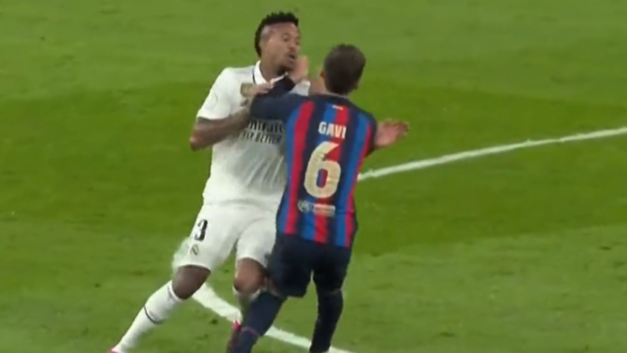 Foto:Captura de pantalla|¡Se prendió! Explotan redes contra Gavi por no recibir amarilla en el Barcelona vs Real Madrid