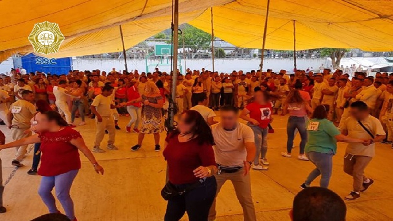 Sonido La Changa se presentó en el Reclusorio Sur de la CDMX.