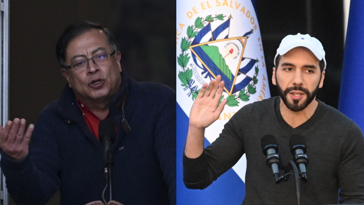 Gustavo Petro, calificó como "campo de concentración" para jóvenes a la megacárcel inaugurada por su homólogo, Nayib Bukele