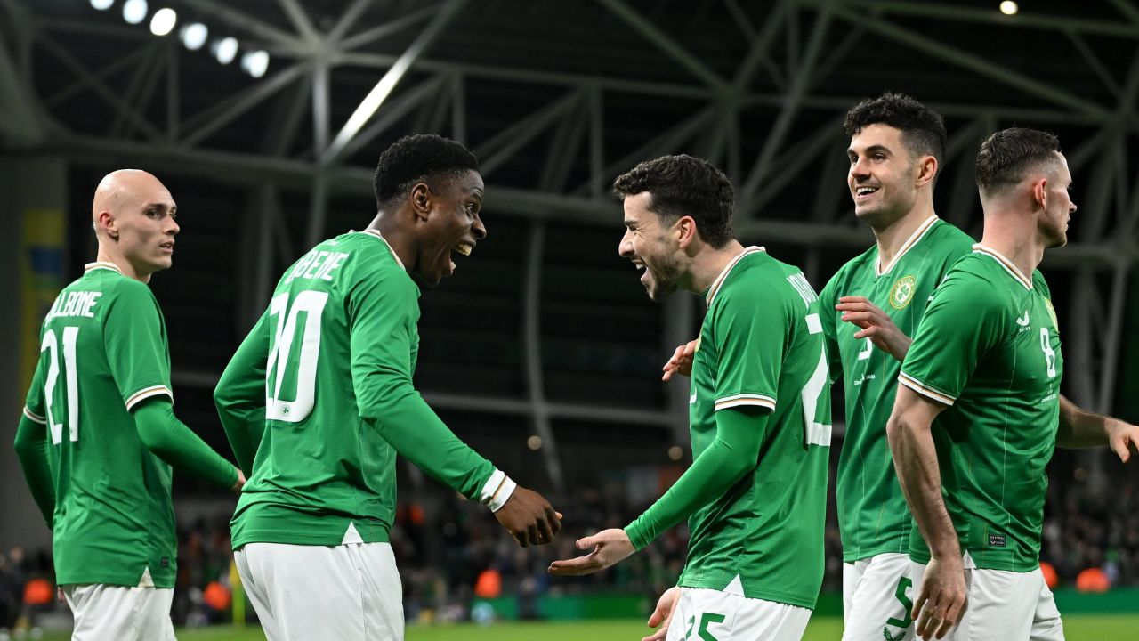 Irlanda derrotó a su similar de Letonia en partido amistoso