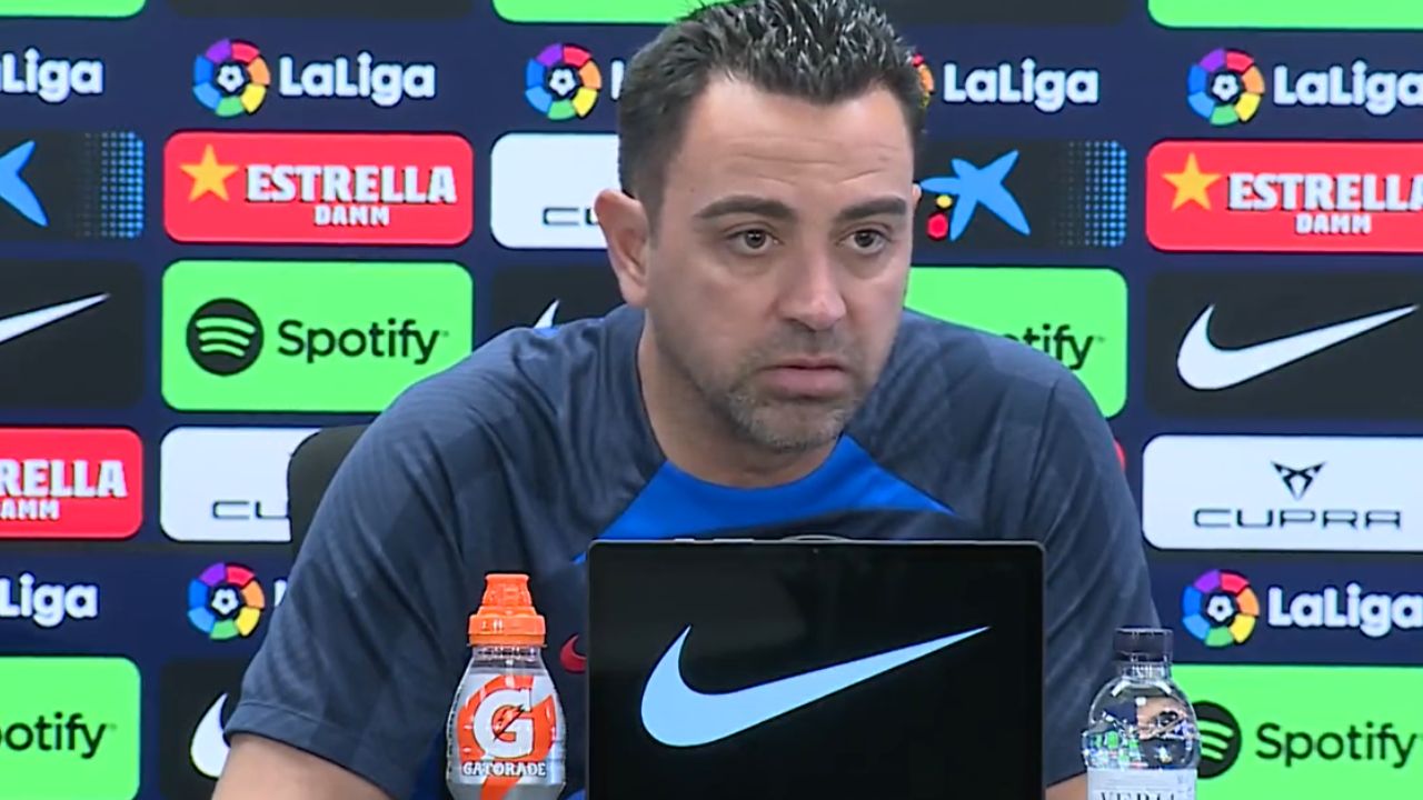 Foto:Captura de pantalla|Xavi Hernández asegura que le gustaría que Messi regresara al Barcelona