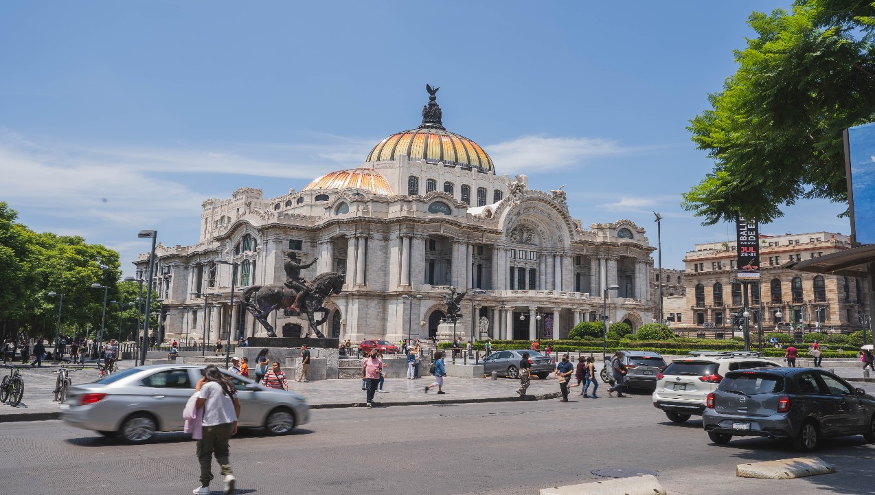 Palacio de Bellas Artes en la Ciudad de México