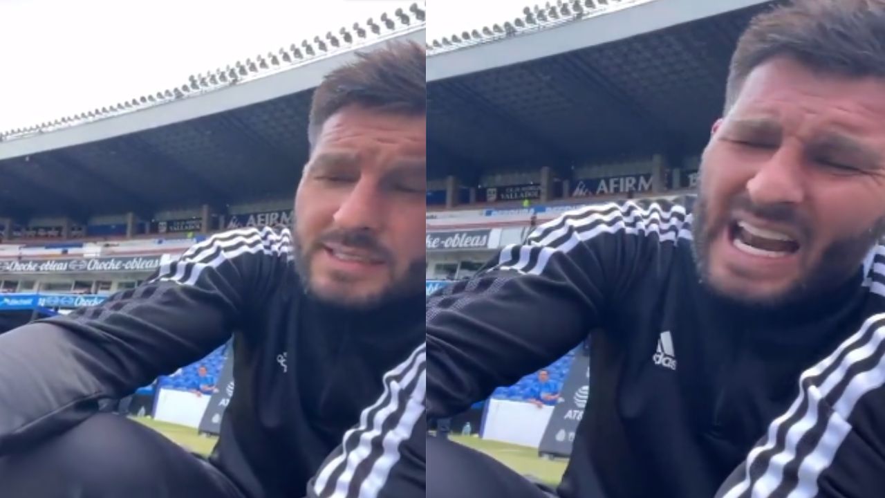 Foto:Captura de pantalla|VIDEO: André Pierre Gignac explota las redes cantando tema de Peso Pluma