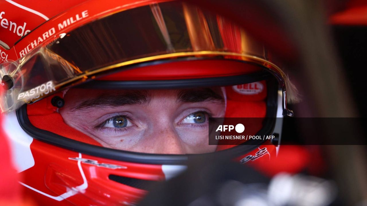 Foto:AFP|Charles Leclerc consigue la "Pole" para el esprint en Azerbaiyán