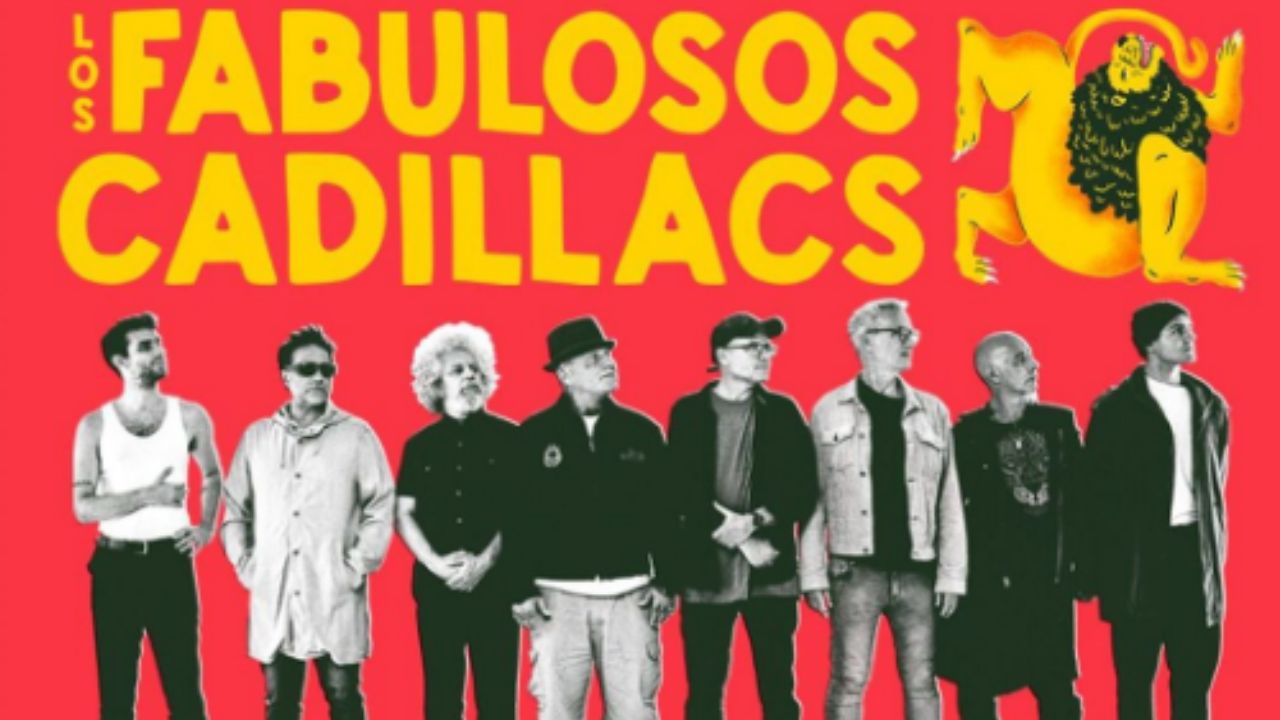 Los Fabulosos Cadillacs, se presentarán en el Palacio de los Deportes como parte de su gira "El León del Ritmo Tour"