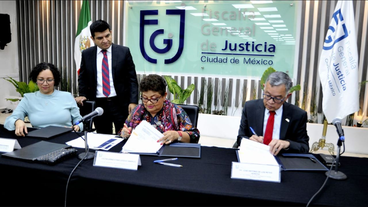 Firma UAM convenio de colaboración con Fiscalía capitalina.