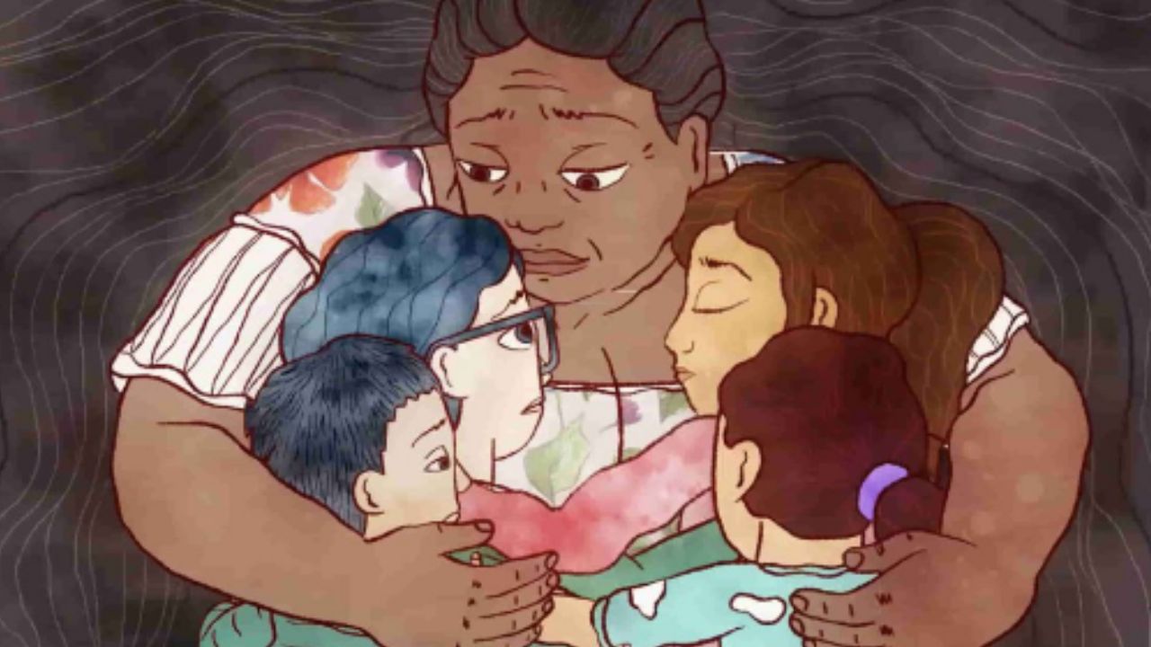 Home is somewhere else es un documental mexicano animado que refleja la parte emocional de la migración