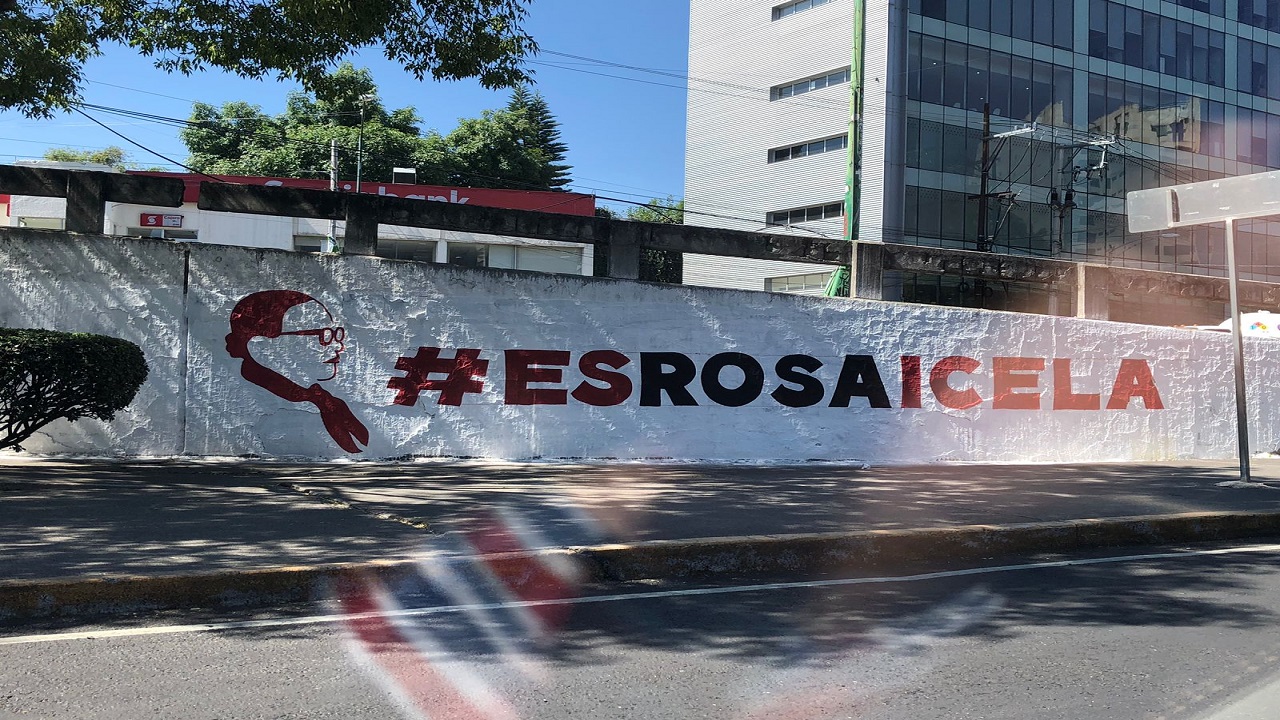 El PAN CDMX denunció ante las autoridades electorales a Rosa Icela Rodríguez por pintas en bardas.