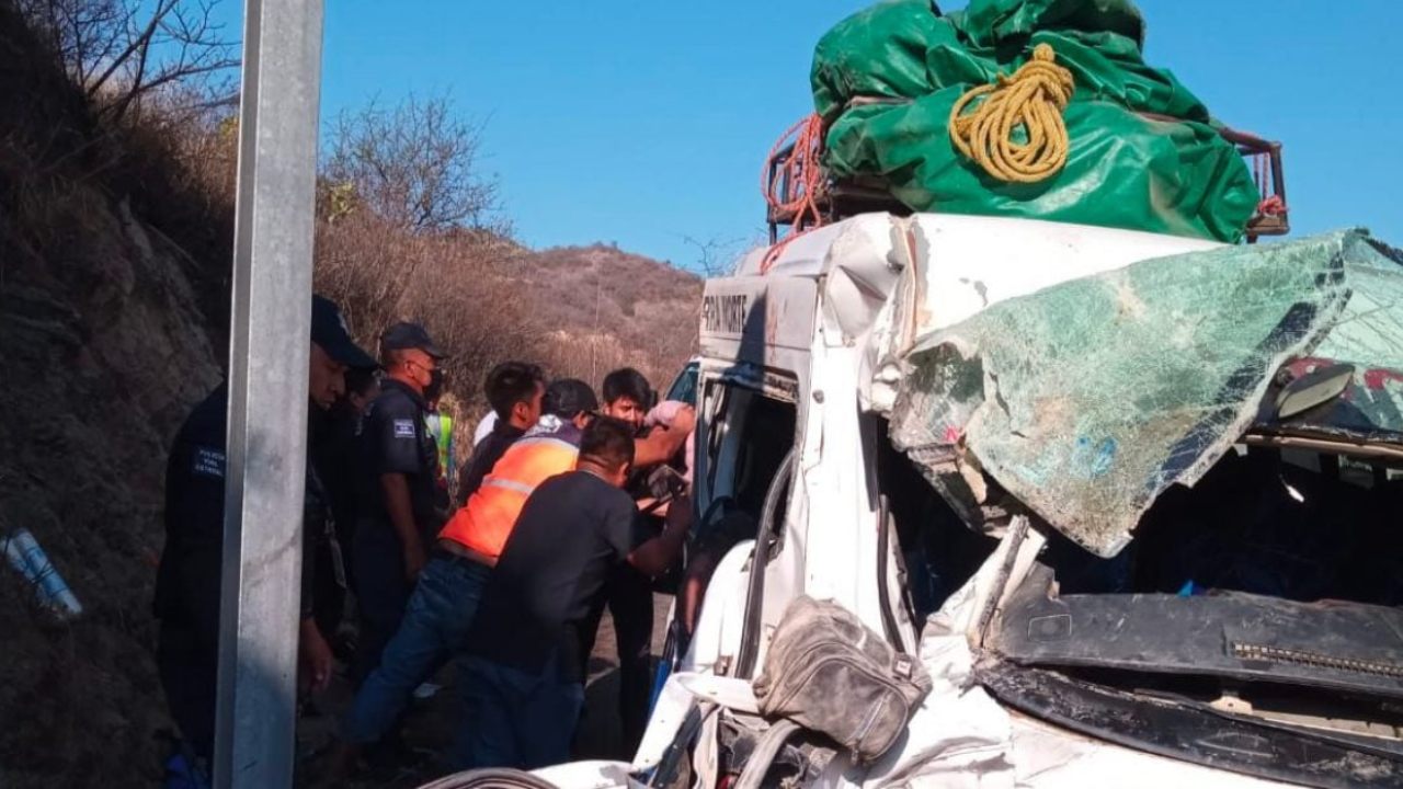 accidente Oaxaca