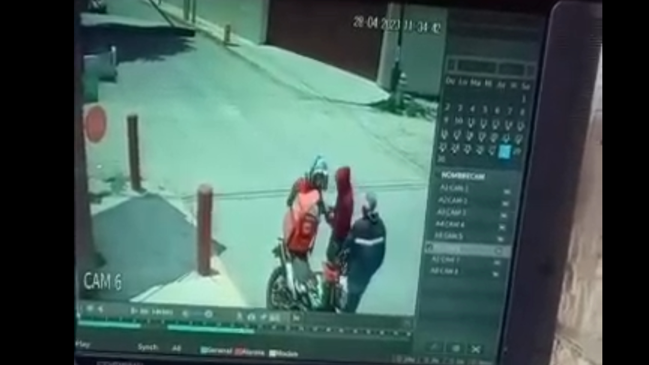 Roban moto a repartidor de comida durante asalto en Edomex.