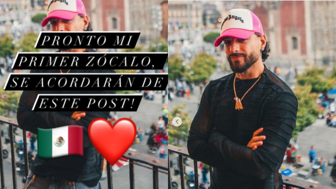 ¿Maluma podría cantar en el Zócalo?