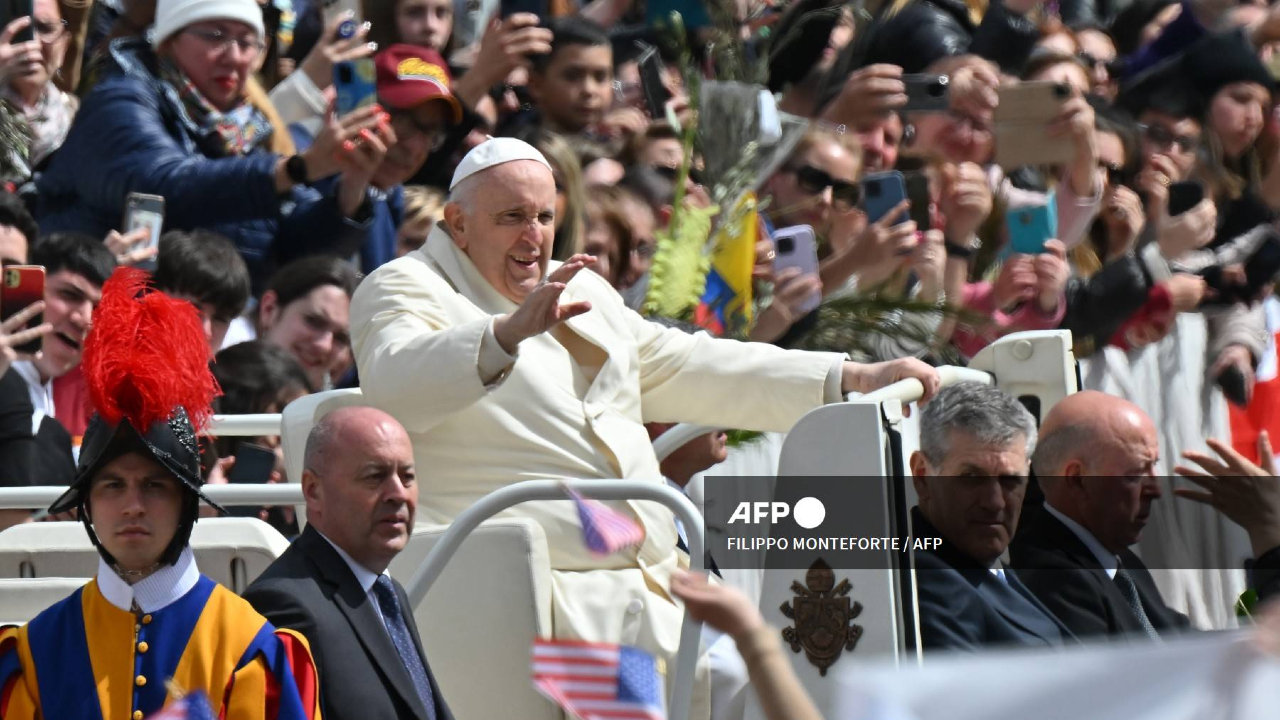 El papa Francisco no participará en el Vía Crucis debido al frío.