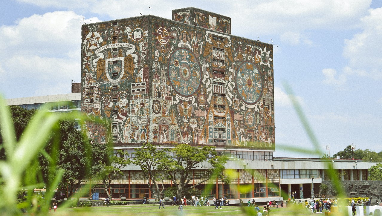 la biblioteca central de la unam