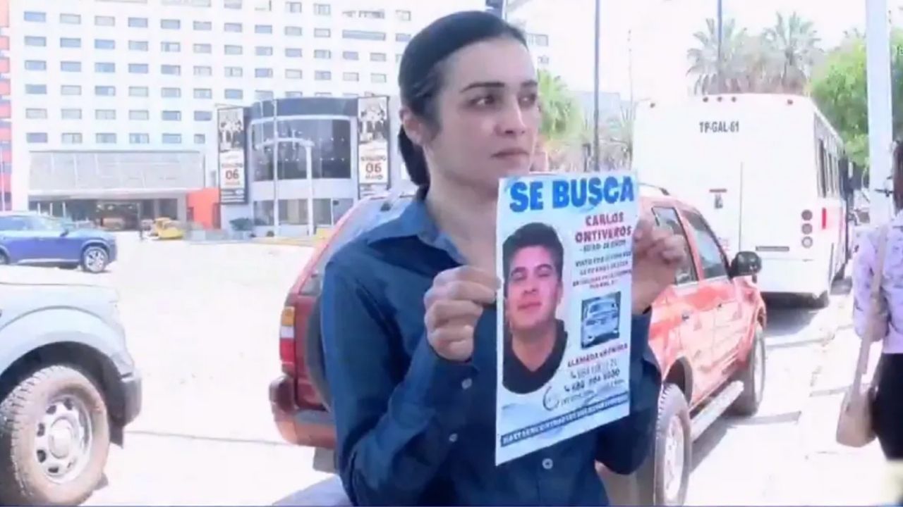 Carlos Ontiveros era buscado por su madre, la exfiscal de Desaparecidos de BC.