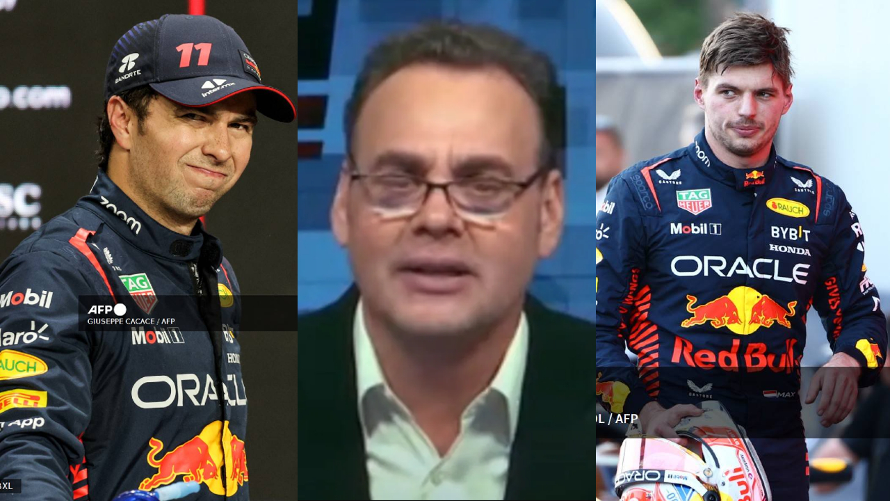 David Faitelson asegura que Checo Pérez "no está al nivel de Verstappen".