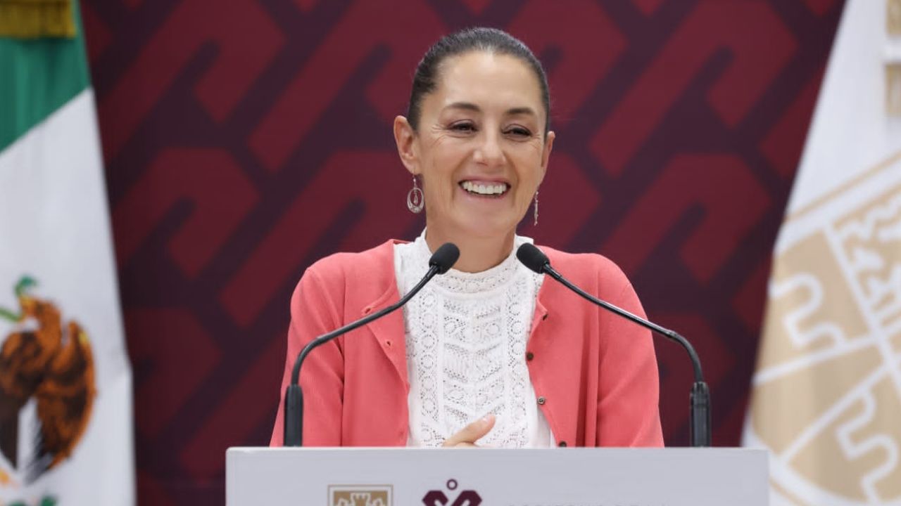 Claudia Sheinbaum, felicitó a los trabajadores de la construcción, pues aseguró que a partir de este oficio se ha construido a México