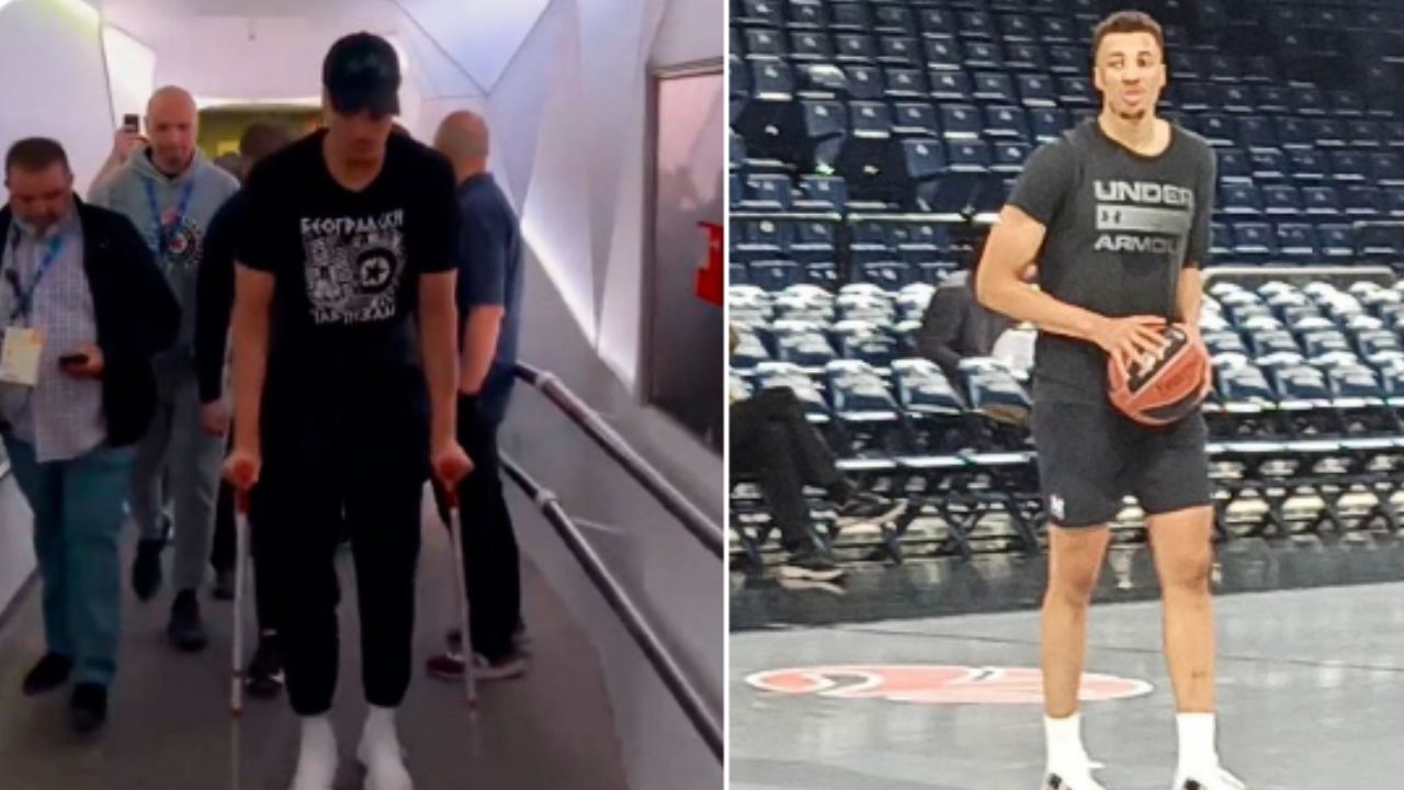 Foto:Redes sociales|¿Milagro? Aparece Dante Exum entrenando tras 4 días de utilizar muletas