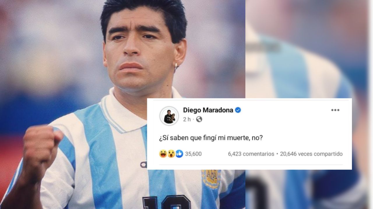 Foto:Instagram/@maradona|“Fingí mi muerte” Hackean la cuenta de Facebook de Diego Maradona