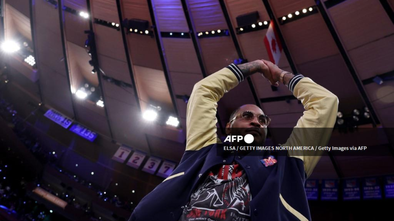 Foto: AFP | Considerado uno de los mejores jugadores de la historia, Carmelo Anthony dice adiós a la NBA.