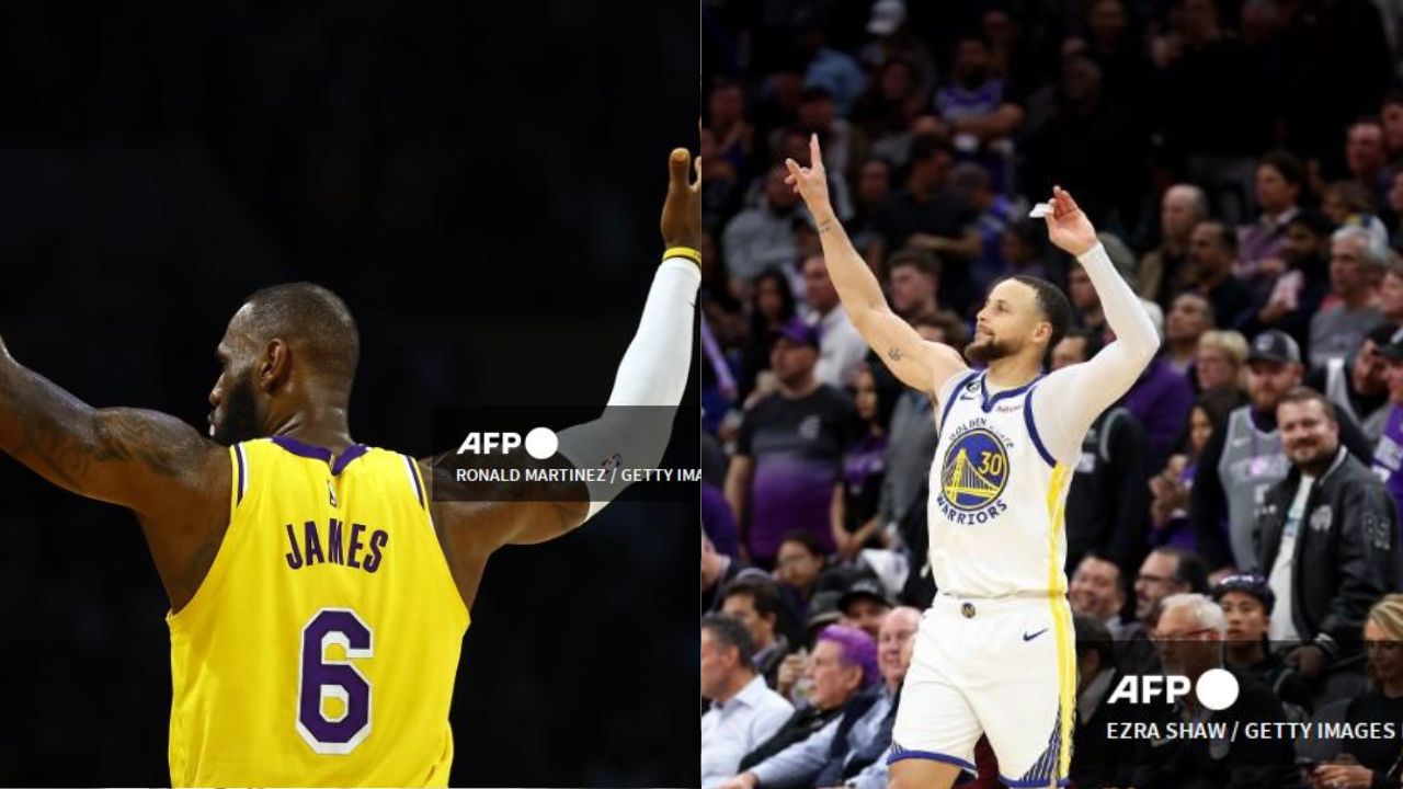 Las dos superestrellas: Stephen Curry y LeBron James se volverán a ver las cara en la fase de eliminación