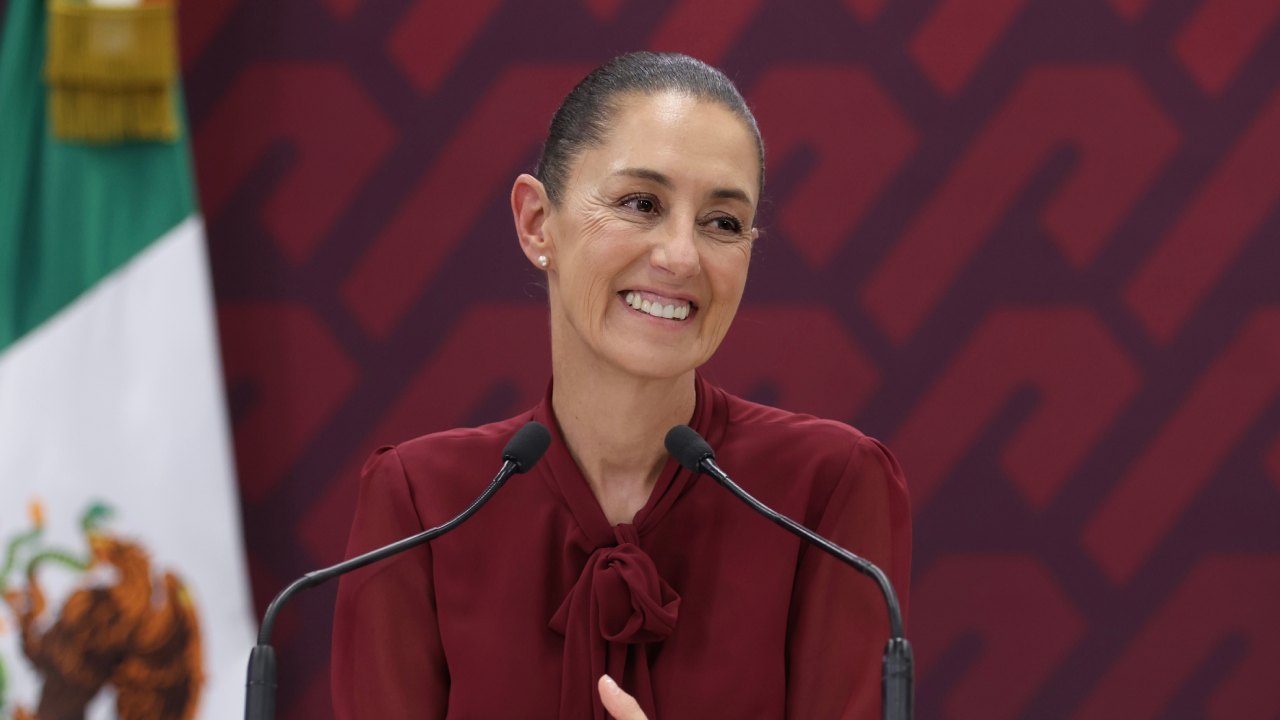 Foto: Cortesía | Claudia Sheinbaum firmo un acuerdo por la nueva economía del plástico.