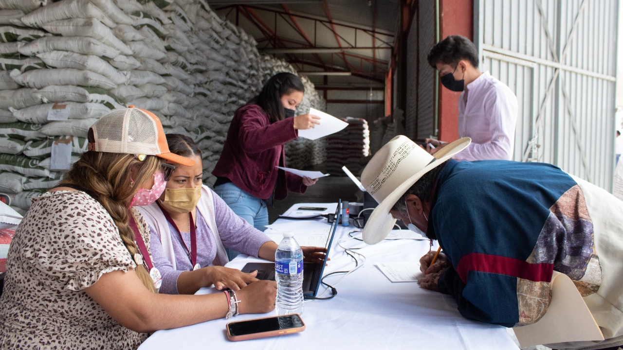 Estos agricultores han recibido más de 97 mil toneladas de insumos (DAP y Urea), de la meta establecida de 170 mil toneladas para este año, detalló