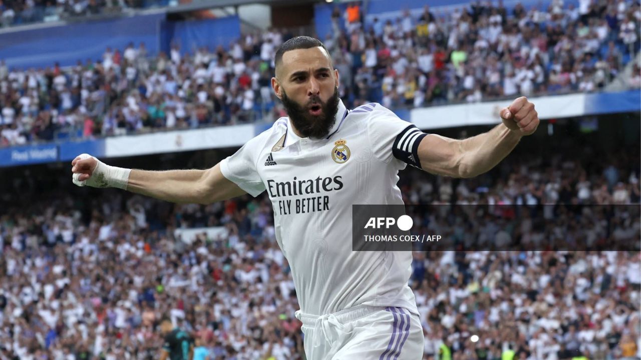 AFP | Karim Benzema despeja rumores sobre su salida del Real Madrid.