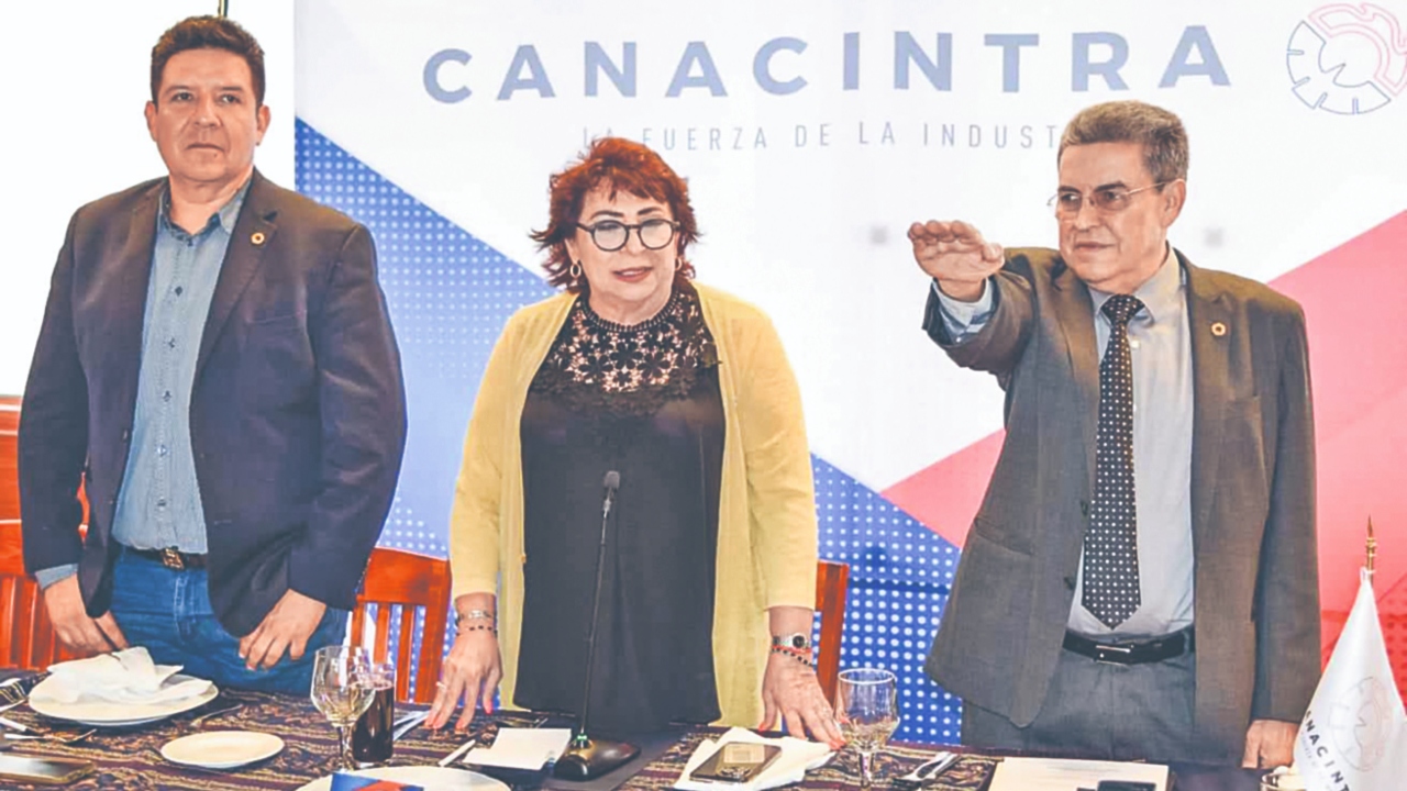 “Trabajaremos para ser tomados en cuenta, para que sigamos haciendo valer la voz respetuosa pero fuerte de Canacintra”