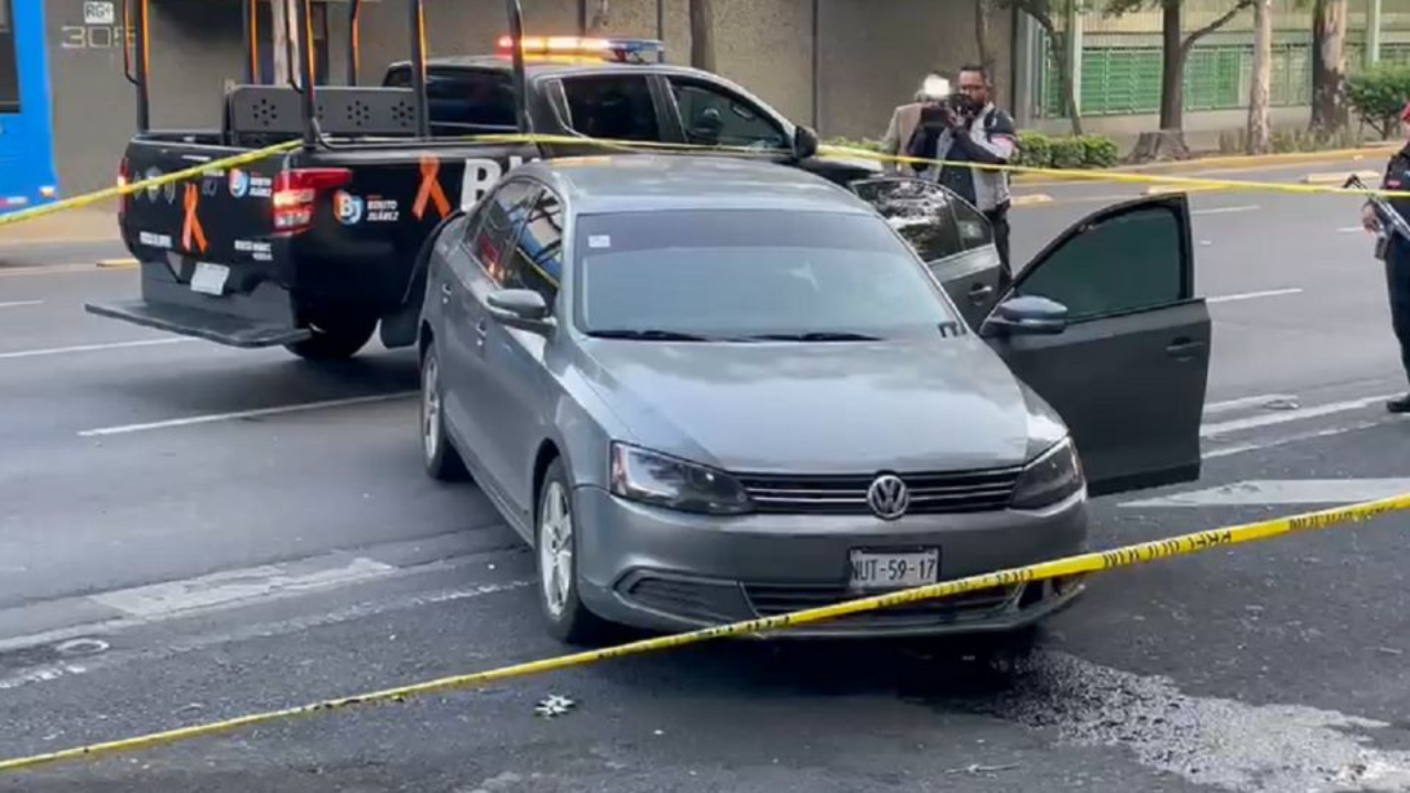 Foto: Alan Rodríguez | Elementos de la SSC en la CDMX liberaron a una víctima en el Eje Central que había sido secuestrada.