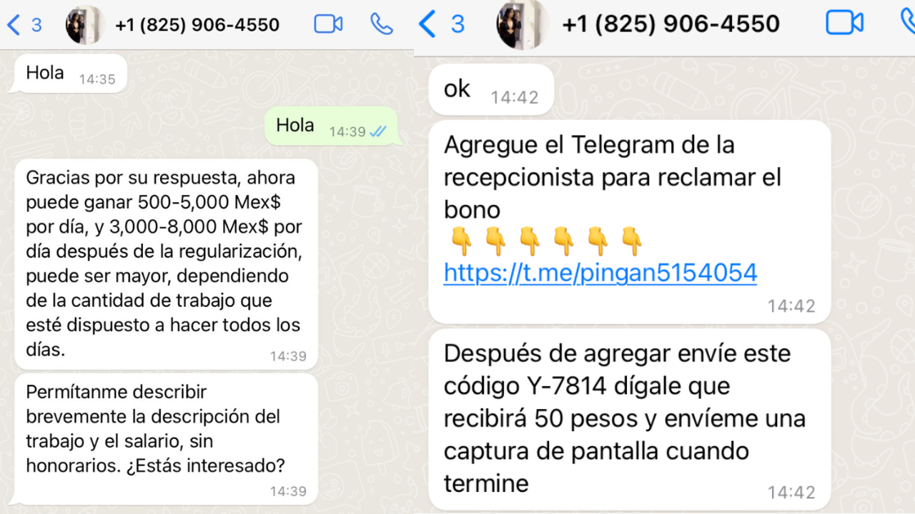 Foto: Sopitas | Nuevamente la aplicación de WhatsApp es usada para estafar a la población.