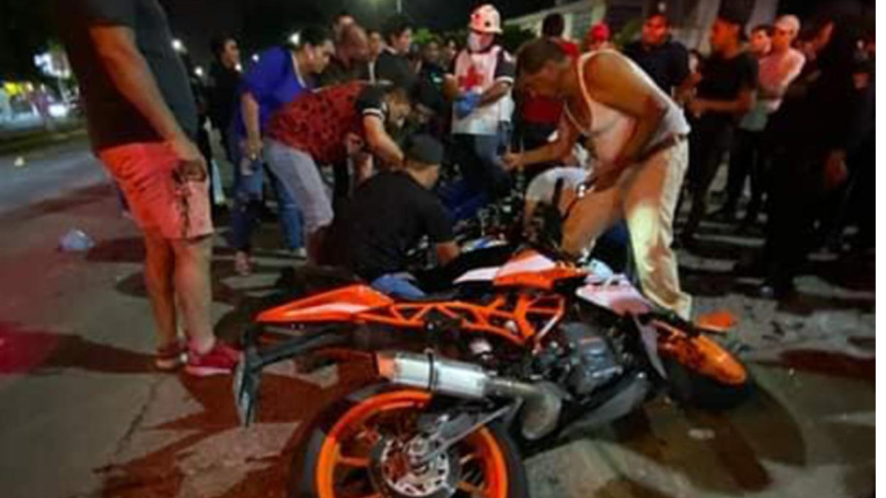 Foto: Especial | Un muerto fue el saldo de arrancones de motos en Veracruz.