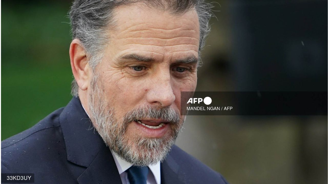 Foto: AFP | Hunter Biden, hijo del presidente Joe Biden.