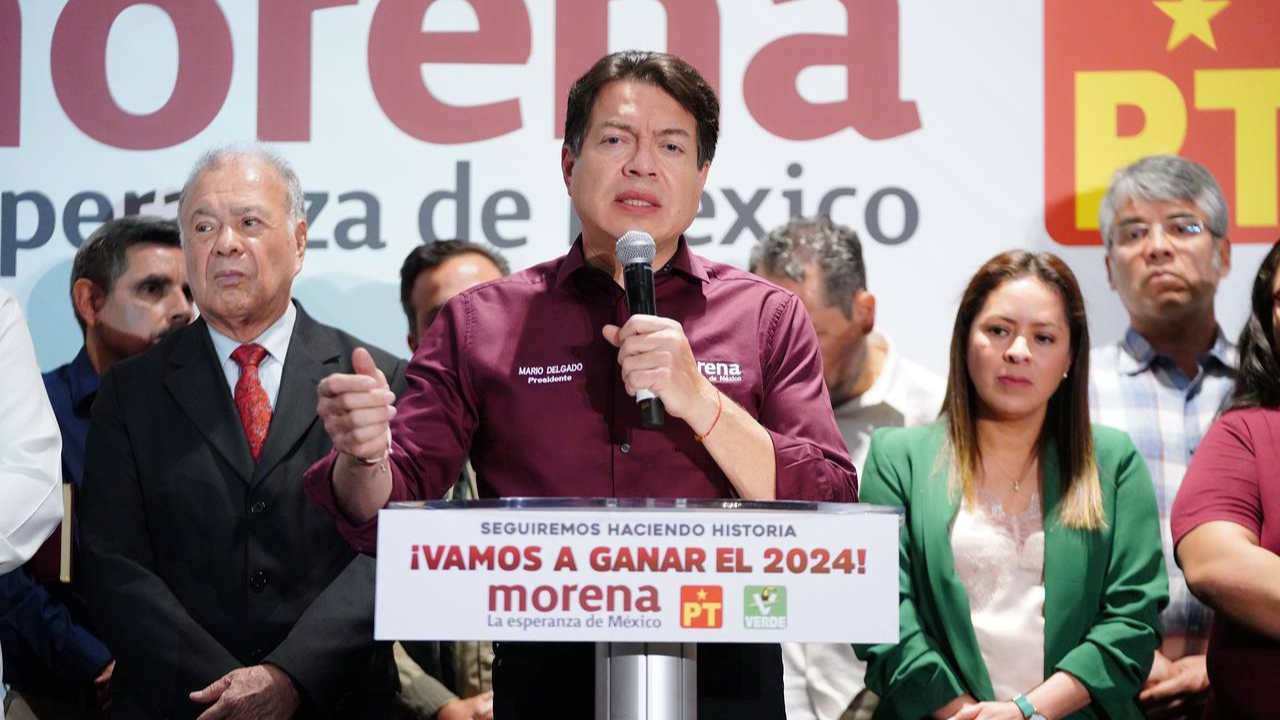 Foto: Especial | Mario Delgado señaló que la oposición está derrotada y que las cosas van bien para 2024.