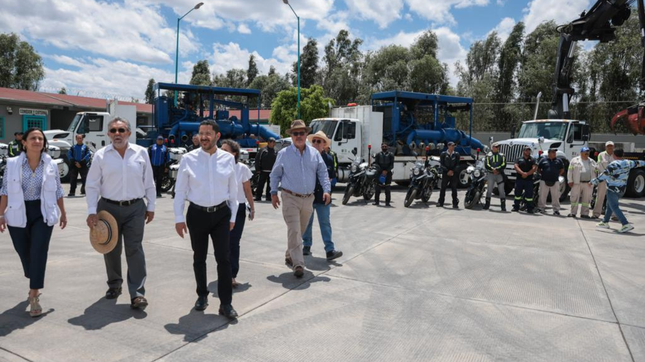 Foto: Gobierno CDMX | Martí Batres inició acciones para evitar posibles inundaciones en temporada de lluvias.